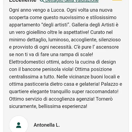 Galleria Degli Artisti Lucca